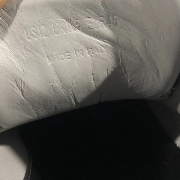 Greats Brooklyn Sneakers Shoes Flats Embroidery Black Suede US 12 Made in ITALY - Picture 9 of 10